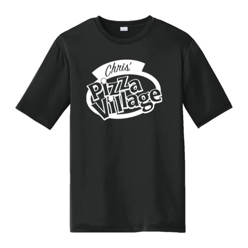 Chris' Pizza Village  - PosiCharge ® Tough Tee Thumbnail